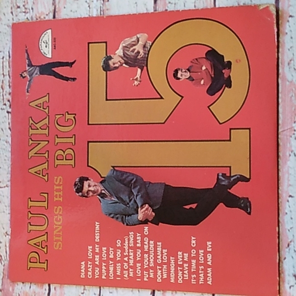 Other - Vintage, Paul Anka Big 15